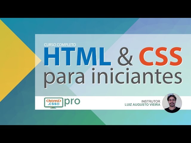 Curso HTML e CSS Para Iniciantes