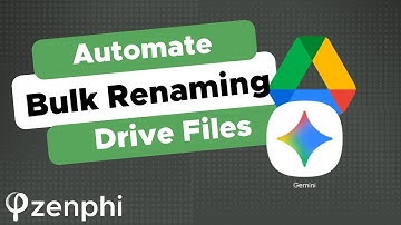 Automate Bulk Renaming Your Google Drive Files Using AI