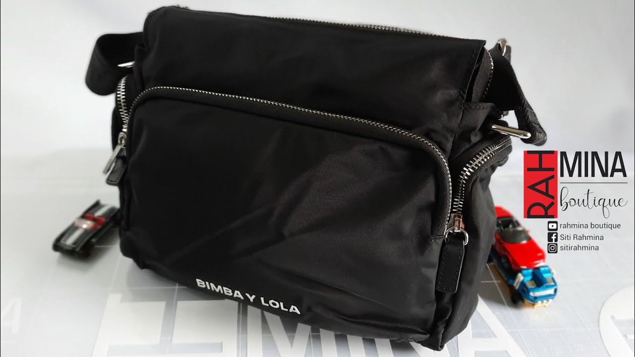 WHAT'S IN MY BAG AND REVIEW bimba Y lola BAG 