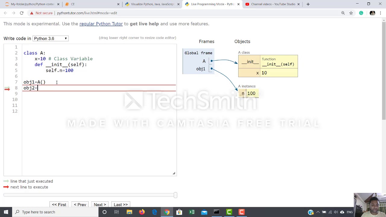 Class Variable and Instance Variable - YouTube