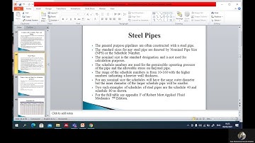 Fluid Mechanics Lecture 13 Pipes and tubing 7th March 2021
