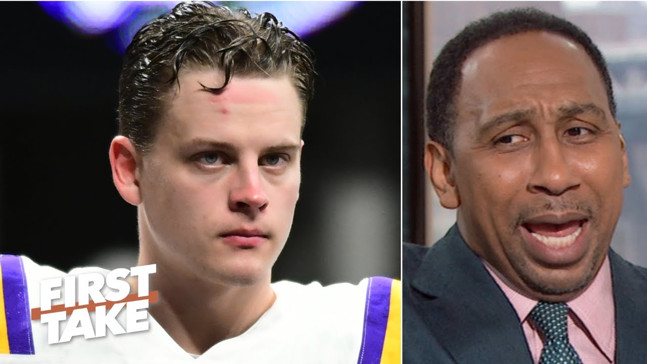 Stephen A. doesn’t want to see Joe Burrow drafted by the Bengals | First Take