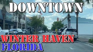 Winter Haven - Florida - 4K Downtown Drive