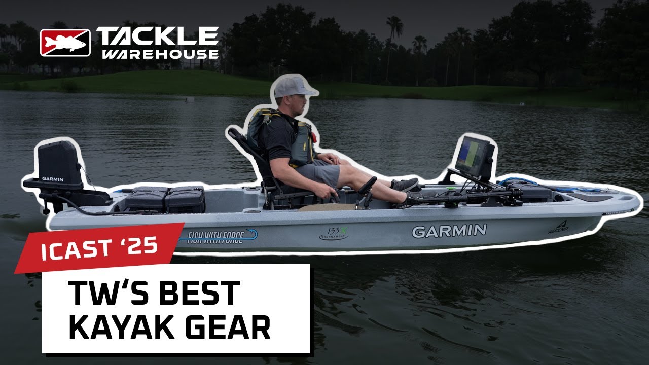 The BEST Kayak Fishing Gear at ICAST 2025 with Tackle Warehouse!