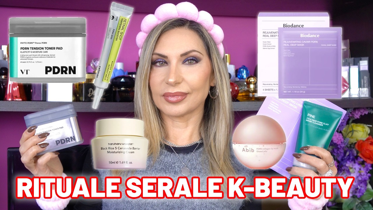 @yesstyle⁩ SET THE COSY NIGHT IN: IL RITUALE SERALE K-BEAUTY PERFETTO 9 prodotti🔝🔥codice: LADYGLOW75