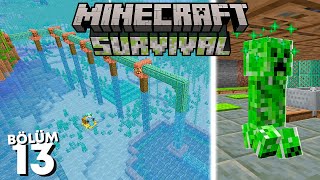 Okyanusdan Vakumlanan CREEPER FARMI! - Minecraft Survival #13 by Luser 272,542 views 5 months ago 31 minutes