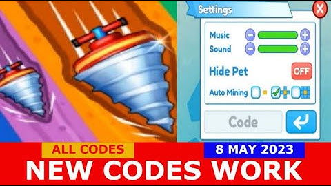 *NEW UPDATE CODES* [UPD 8] Clicker Mining Simulator ROBLOX | ALL CODES | 8 MAY 2023