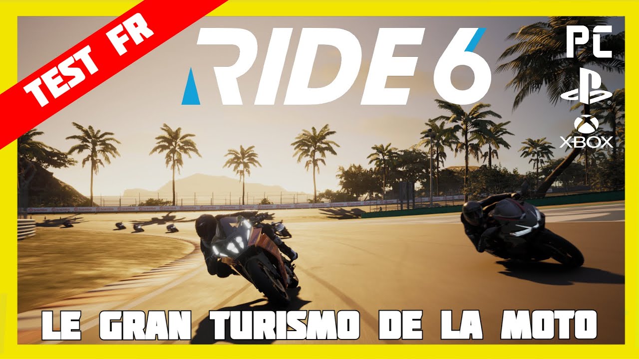 TEST FR RIDE 6 est le Gran Turismo Moto ! On a enfin le Jeu de moto que l'on mérite 