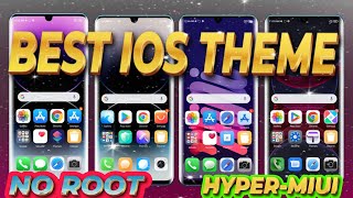 بهترین وجذابترین تم های ایفون برای گوشی های شیائومی|BEST IOS THEMES FOR MIU|13 THME IOS FOR HYPER OS