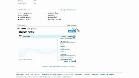 Adding QR Code to a LinkedIn Profile : Social Media Tips