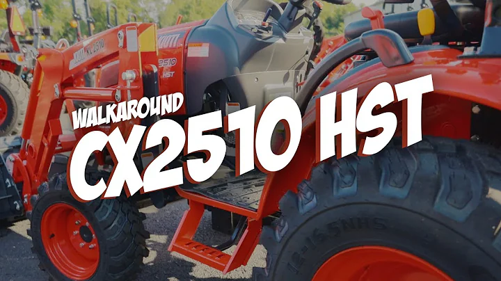 Kioti CX2510 Walkaround