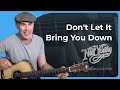 Dont Let It Bring You Down Guitar Lesson | Neil Young