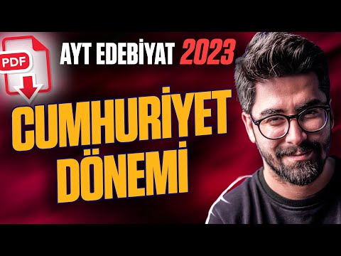 Cumhuriyet Dönemi Türk Edebiyatı / 1920-1940 Toplumcu Şiir (AYT Edebiyat Konuları - 2023)