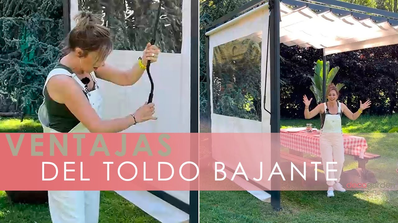 Ventajas de un Toldo bajante ¡Consíguelo en Cortinadecor a medida! ⛱️  Decogarden 