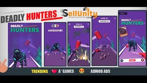 Deadly Hunter – Join and Clash Unity Source Code -sellunitycode