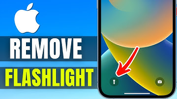 How to Remove Flashlight From Lock Screen iPhone iOS 18