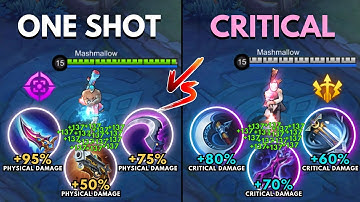 Clint One Shot Build vs Clint Critical Build