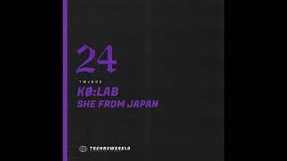 Kø:lab - She From Japan [TWJS02] Resimi