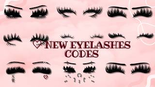 Roblox Eyelashes Codes For Bloxburg & Berry Avenue