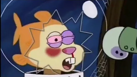 Squidward punches Sandy/Arrested