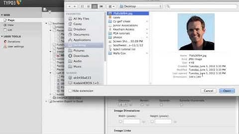 Typo3 - Adding Images