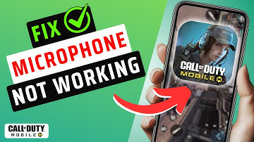 How To Fix Microphone Not Working On Call Of Duty Mobile- Quick Fix