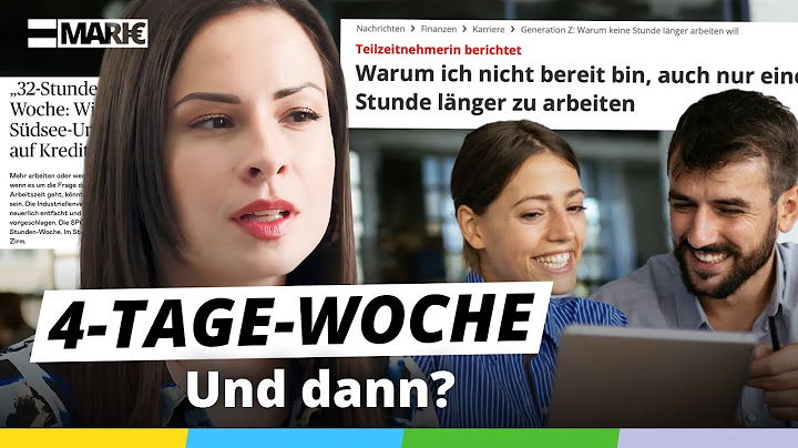 Weniger arbeiten, gleiches Gehalt? Die Wahrheit über die 4-Tage-Woche! MARIE-Reportage S01E02