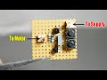 DC Motor Forward &amp; Reverse Control Circuit by using micro switch