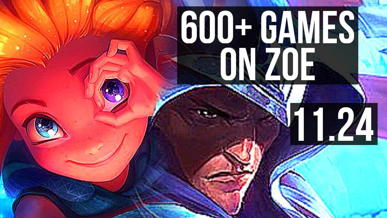 ZOE vs TALON (MID) | 6/2/11, 1.3M mastery, 600+ games, Dominating | KR Diamond | 11.24