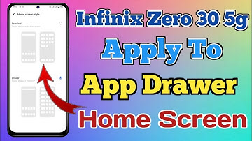Infinix Zero 30 5g App Drawer Setting Kaise On Kare // How To App Drawer Setting On Infinix Zero 30