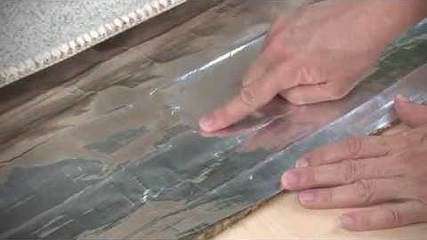 Floor sensor placement for Environ electric floor heating under carpet