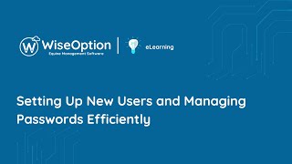 Wo6 - Elearning - Professionals - Adding New Users