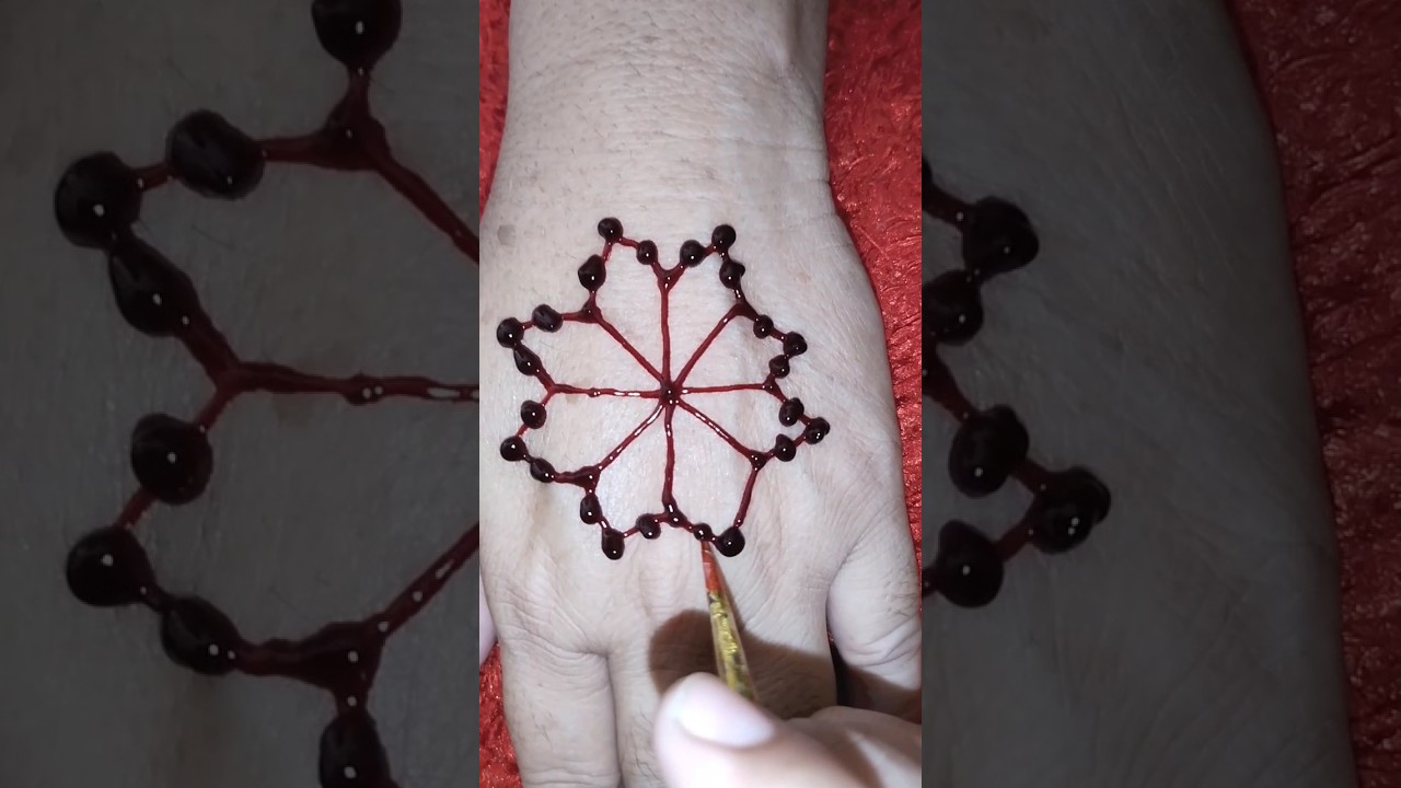 beautiful simple mehndi design #2023