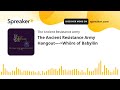 The Ancient Resistance Army Hangout—-Whöre of Babylôn (part 9 of 9)