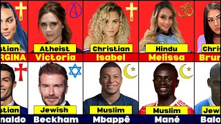 Religion ☯️ Difference: Football Players and Their Wives #religion