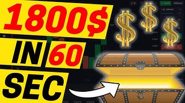 1800$ in 60 seconds?! 🔥 Best Binary Options Strategy for beginners - 1 Minute Trading on Quotex