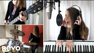 Video thumbnail of "Adele - Hello Medley Peace of Mind by Boston (Rock Cover)"