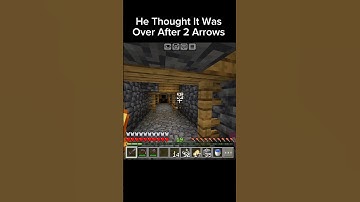 He thought it was over... #minecraft #skeleton #viral #shorts