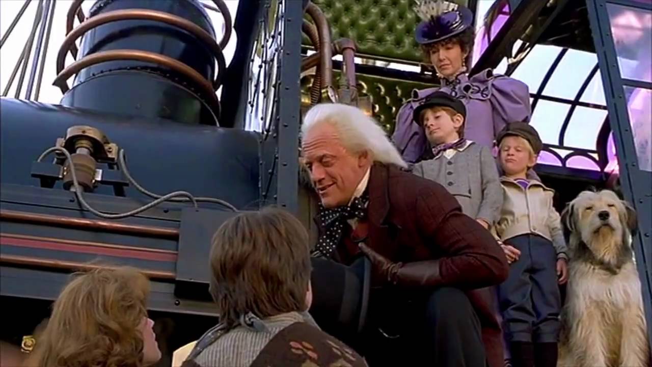 back to the future 3 ending