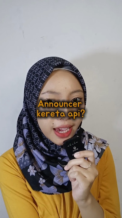 tiruin suara announcer kereta api!#shortvideo #trend #announcement #kai #indonesia