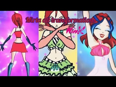 WinxClub:Mirta all transformations~ (Unofficial)
