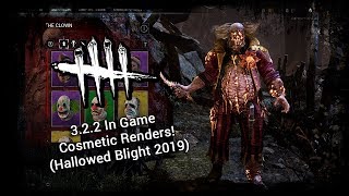 Dead By Daylight - 3.2.2 In Game Cosmetic Renders! (Hallowed Blight)