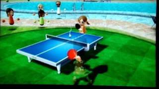 Wii Sports Resort - Table Tennis - vs. The Champion 6-0