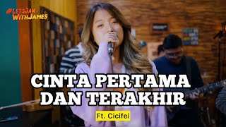 CINTA PERTAMA DAN TERAKHIR (cover) - Cicifei ft. Fivein #LetsJamWithJames
