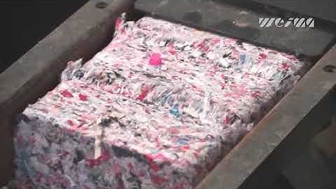 WEIMA WLK 800 shreds and TH 1500 briquettes textiles   YouTube 360p