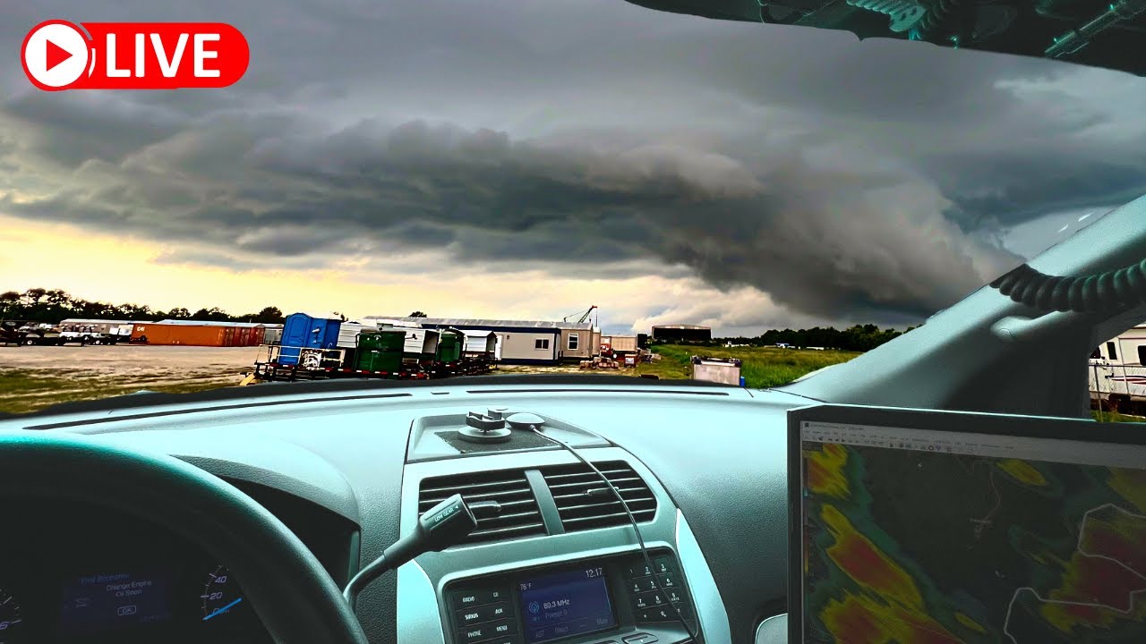 It Is HAPPENING! Big Storms Are Possible Today! Watch Live Storm Chaser ...