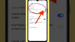 Incoming call flashlight setting kaise on kare 💯✅|| flashlight setting#abhayneware#shortvideo#viral
