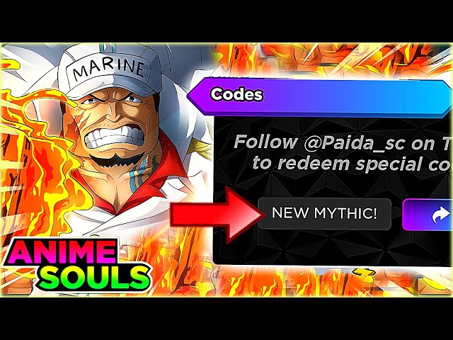 NEW 50+ Spins CODE + KAIDO Legendary Skill (FREE TO PLAY) In Anime Souls  Simulator! 