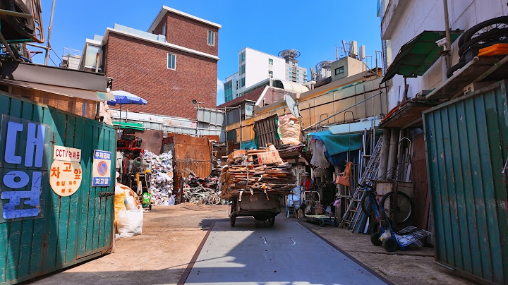 Walking from Sadang Station to Namseong Station l Seoul Walking Tour l 4K