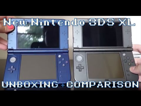 nintendo 3ds xl red vs blue